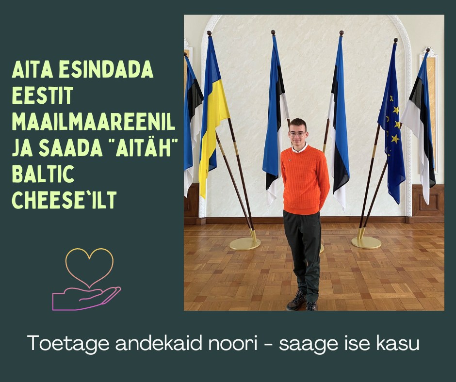 Koos oleme tugevad:  toetame Eestist pärit võimeka poisi unistust!